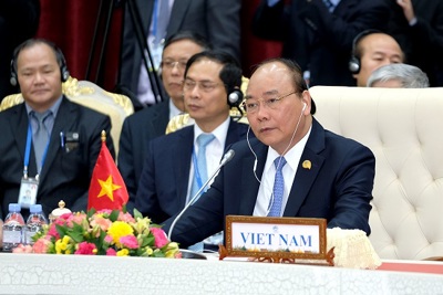 Thủ tướng kết thúc tham dự Hội nghị cấp cao Hợp tác Mekong-Lan Thương