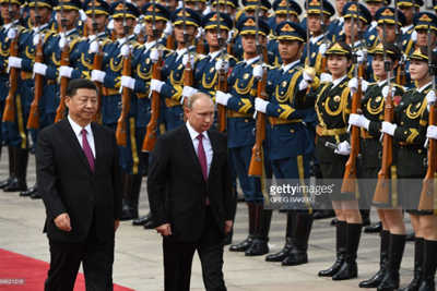 Tổng thống Putin đến Bắc Kinh, bắt đầu chuyến thăm chính thức Trung Quốc