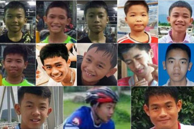 12 cầu thủ đội bóng nhí Thái Lan có sức khỏe ổn định, không bị stress