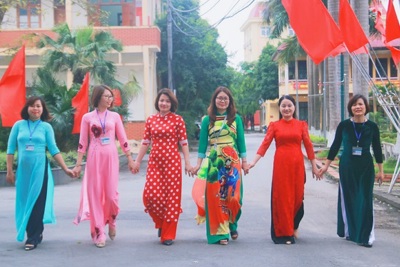 Huyện Ứng Hòa tích cực hưởng ứng “Tuần lễ áo dài Việt Nam”