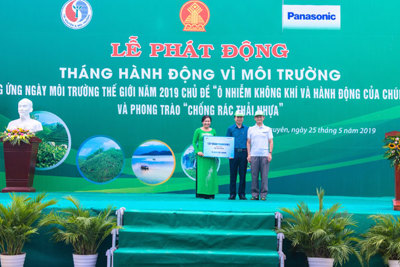 “Vì một Việt Nam xanh” Panasonic lên Thái Nguyên trồng hơn 10.000 cây xanh