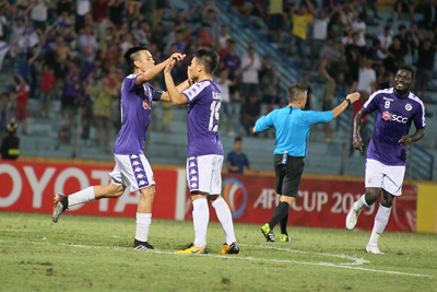 Hà Nội FC giành quyền vào chơi trận chung kết AFC Cup 2019