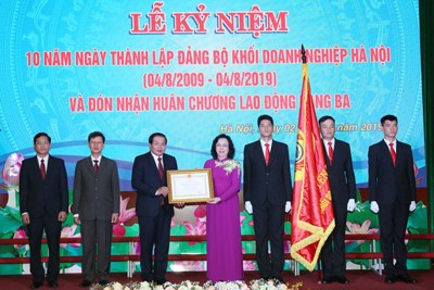 Phó Bí thư Thường trực Thành ủy Ngô Thị Thanh Hằng: Xây dựng Đảng bộ khối Doanh nghiệp ngày càng lớn mạnh