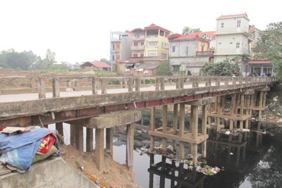 Hà Nội chi 132,5 tỷ đồng xây dựng 5 cầu mới ở ngoại thành