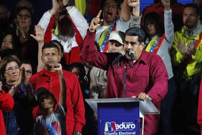 Ông Nicolas Maduro tái đắc cử Tổng thống Venezuela