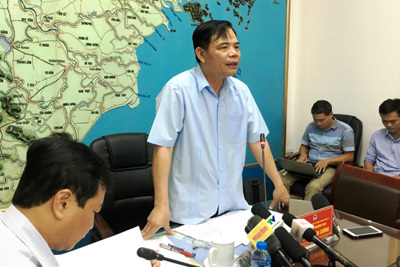 Bộ trưởng Nguyễn Xuân Cường: Rất lo ngại nếu những ngày tới có mưa lớn