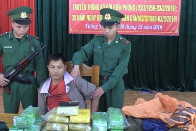 Nghệ An: Vượt biên buôn ma túy, đối tượng người Lào sa lưới