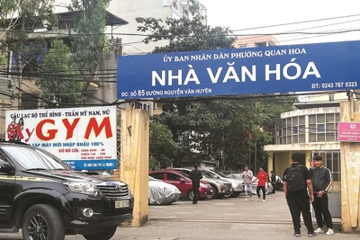 Nhà văn hóa phường: Loay hoay công tác quản lý