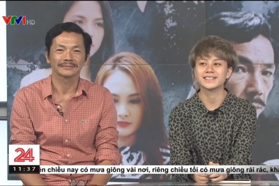 NSƯT Trung Anh và diễn viên Bảo Hân chia sẻ trước khi phim “Về nhà đi con” kết thúc