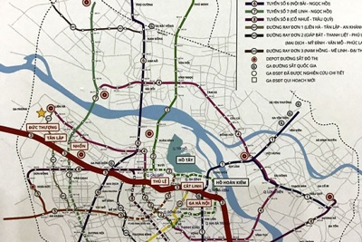 Hà Nội: Xem xét đầu tư tuyến đường sắt đô thị số 8