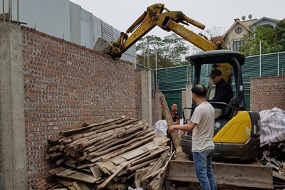 Phường Định Công, quận Hoàng Mai: Quyết liệt xử lý vi phạm trật tự xây dựng