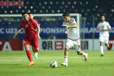 [Ảnh] U23 CHDCND Triều Tiên chính thức bị loại sau khi để thua U23 UAE