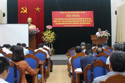 Đảng ủy Khối DN Hà Nội chú trọng xây dựng Đảng gắn với phát triển DN bền vững