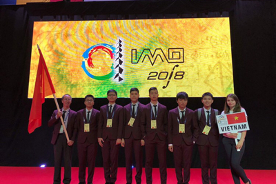 Việt Nam đoạt 6 Huy chương Olympic Toán học quốc tế