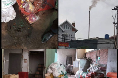 Xưởng chế biến thực phẩm gây ô nhiễm, “tra tấn” khu dân cư ở Hà Đông