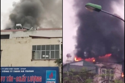 Hà Nội: Thông tin mới nhất về vụ cháy nhà 5 tầng ở phố Lạc Trung