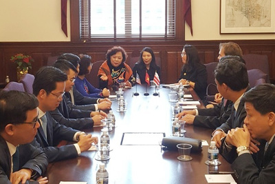 Đoàn đại biểu TP Hà Nội thăm và làm việc tại Washington DC và New York (Hoa Kỳ)