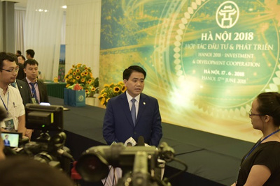 Chủ tịch Nguyễn Đức Chung: Hà Nội tạo mọi điều kiện thuận lợi cho các nhà đầu tư