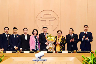 Bí thư Thành ủy Vương Đình Huệ được bầu làm Trưởng đoàn đại biểu Quốc hội Thành phố