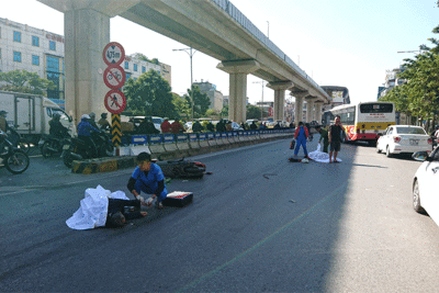Xảy ra vụ tai nạn nghiêm trọng làm 2 người thương vong tại đường Nguyễn Trãi – Thanh Xuân