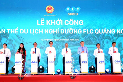 Tập đoàn FLC khởi công quần thể nghỉ dưỡng quy mô 1.026 ha tại Quảng Ngãi