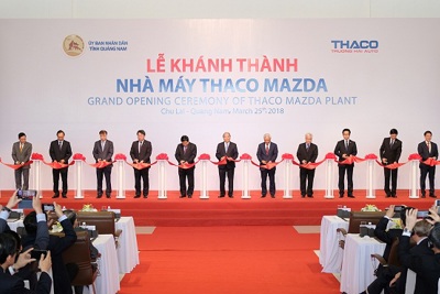 Thủ tướng dự Lễ khánh thành nhà máy sản xuất ô tô hiện đại nhất Đông Nam Á