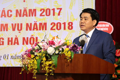 Chủ tịch Nguyễn Đức Chung: Kiểm soát chặt chẽ khâu đầu vào chất lượng đá vỉa hè