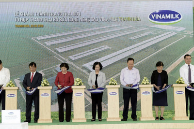 Khánh thành Trang trại số 1 Tổ hợp trang trại bò sữa công nghệ cao Vinamilk Thanh Hóa