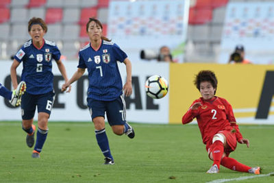 VCK Asian Cup nữ 2018: Tuyển nữ Viêt Nam thất thủ