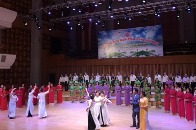 Sôi động liên hoan ca múa nhạc UNESCO lần thứ XVII