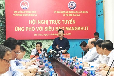 27 tỉnh, thành phố sẵn sàng ứng phó siêu bão Mangkhut