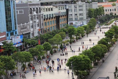 TP Hồ Chí Minh: Phố đi bộ Nguyễn Huệ cấm xe để đón năm mới 2020