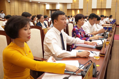 Thông qua chương trình giám sát năm 2019 của HĐND TP Hà Nội