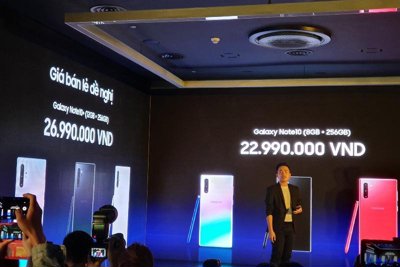Đã có giá Galaxy Note10 tại Việt Nam