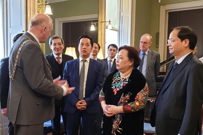 Chủ tịch HĐND TP Nguyễn Thị Bích Ngọc thăm, làm việc tại Cộng hòa Ireland và Vương quốc Anh