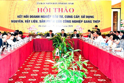Hà Tĩnh: Trên 800 tỷ đồng được ký kết hợp tác tại Hội thảo kết nối đầu tư