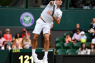 Vòng 3 Wimbledon 2019: "Tàu tốc hành" kết thúc trận đấu chóng vánh