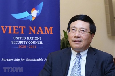 Việt Nam thúc đẩy các vấn đề toàn cầu trên cơ sở luật pháp quốc tế