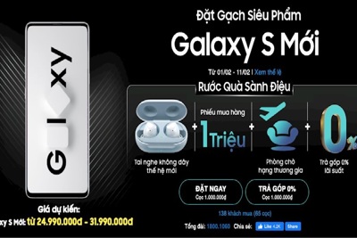 Được đặt trước Galaxy S20, giá từ 24,99 triệu đồng