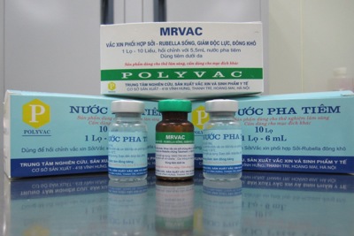Thay thế thành công vaccine  sởi – rubella do Việt Nam sản xuất