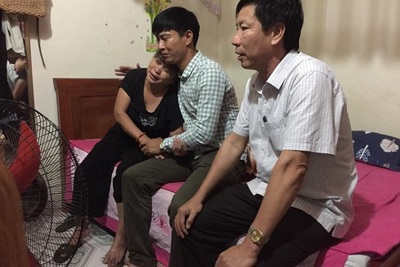 Nhiều gia đình ở Nghệ An – Hà Tĩnh đã lập ban thờ vọng nạn nhân mất tích ở Anh
