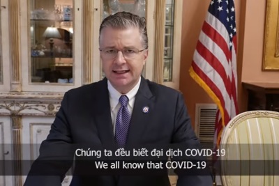 Đại sứ Hoa Kỳ cảm ơn những người Việt Nam đang ở tuyến đầu chống dịch Covid-19