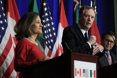 Vòng 5 tái đàm phán Hiệp định NAFTA: Vẫn còn ngổn ngang