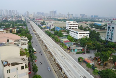 Đường sắt đô thị Nhổn – Ga Hà Nội: Hối hả chạy đua cùng thời gian