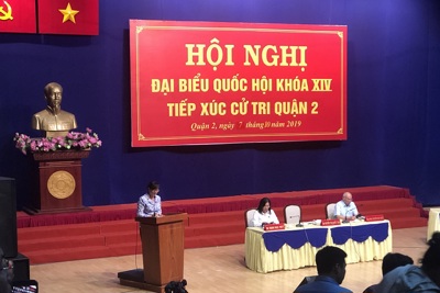 TP Hồ Chí Minh: Cử tri lại đề nghị thanh tra toàn diện dự án khu đô thị mới Thủ Thiêm