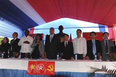 Người dân Cộng hòa Dominicana tôn vinh Chủ tịch Hồ Chí Minh