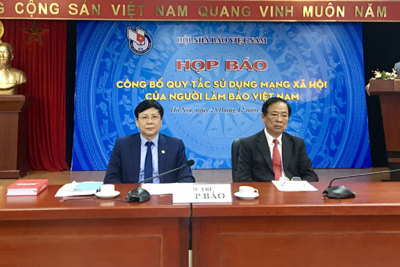 Công bố “Quy tắc sử dụng Mạng xã hội của người làm báo Việt Nam”