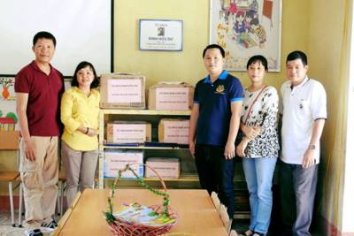 TransViet Group trao tặng tủ sách Đinh Hữu Dư cho học sinh tỉnh Yên Bái