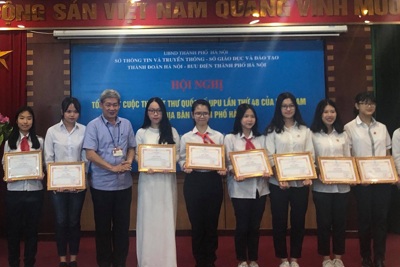 Hà Nội có 1 giải nhì quốc gia cuộc thi UPU 48