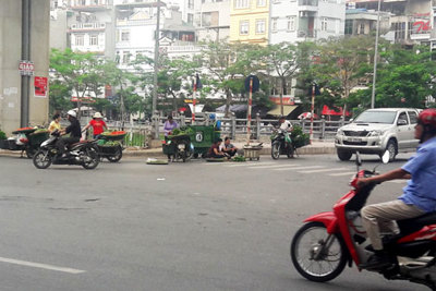 Công an phường Thịnh Quang cần xử lý nghiêm các vi phạm trật tự đô thị trên địa bàn
